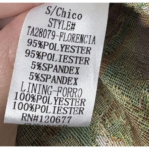 TIC TOC Floral Tapestry Corset Top S Lace-Up Bustier Brocade Cottagecore - Picture 4 of 4